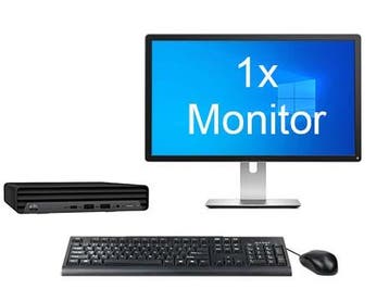HP Engage Flex Mini i5 10e Gen incl. 1 Monitor + Windows 11, Computers en Software, Desktop Pc's, 256 GB, 8 GB, Nieuw, Ophalen of Verzenden