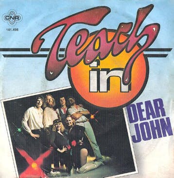 Single vinyl / 7 inch - Teach In - Dear John, Verzenden, Zo goed als nieuw, 7 inch, Pop