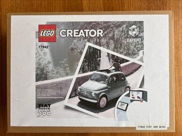 Lego - Creator Expert - 77942 - Fiat 500 (hellblau) -, Nieuw