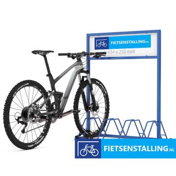 Reclame fietsenrek WE basis 5010, Nieuw