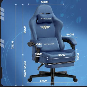 Ergonomische Bureaustoel - Office Chair - Gamestoel - Volwas, Huis en Inrichting, Verzenden, Zo goed als nieuw