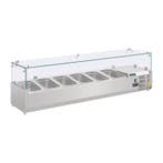 Polar G-serie koelvitrine 6x GN 1/4, Verzenden, Nieuw in verpakking, Koelen en Vriezen