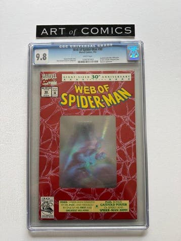 Web of Spider-Man #90 - Gatefold Spider-Man 2099 Poster(True, Nieuw