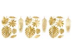 Tropische Decoratie Bladeren Goud, Ophalen of Verzenden, Nieuw