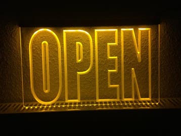 OPEN neon bord lamp LED verlichting reclame lichtbak #10 *GE, Verzenden, Nieuw in verpakking