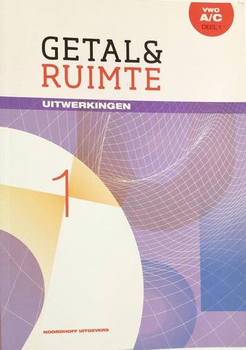 Getal & Ruimte 11e ed uitwerkingen vwo A/C deel 1, Boeken, Verzenden, Gelezen, L.A. Reichard