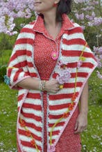 Haakpakket Gestreepte Omslagdoek, Ophalen of Verzenden, Nieuw, Breien of Haken, Wol of Garen