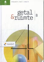 Getal  Ruimte ed 13.0 vwo B 1 leerboek deel 1 9789001064853, Boeken, Studieboeken en Cursussen, Verzenden, Zo goed als nieuw