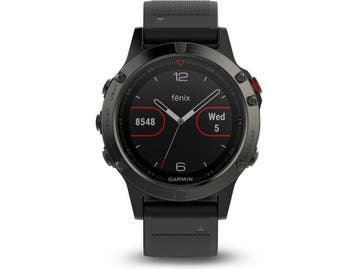 Garmin Fenix 5 - GPS-multisporthorloge - Polshartslagmeting, Verzenden, Zo goed als nieuw, Garmin
