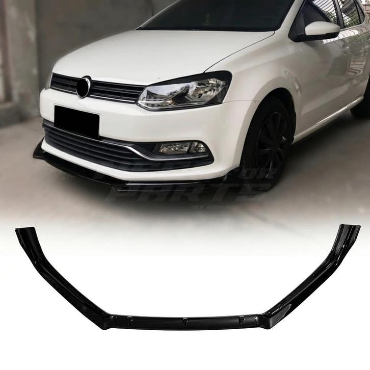 Front Splitter Voor Volkswagen Polo 5 (Hatchback) Facelift, Auto-onderdelen, Carrosserie en Plaatwerk, Ophalen of Verzenden