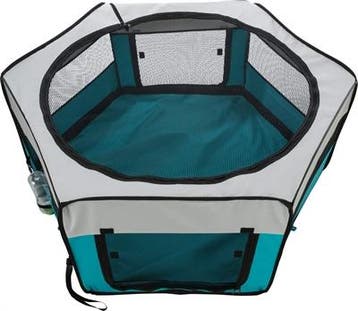 Indoor Knaagdierren Trixie Turquoise/Grijs – Inklapbare B., Verzenden, Nieuw, Overige typen