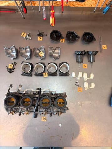 Carburateur Keihin VP Honda CBR 600 F 1995 - 1998 Keihin VP, Ophalen, Nieuw