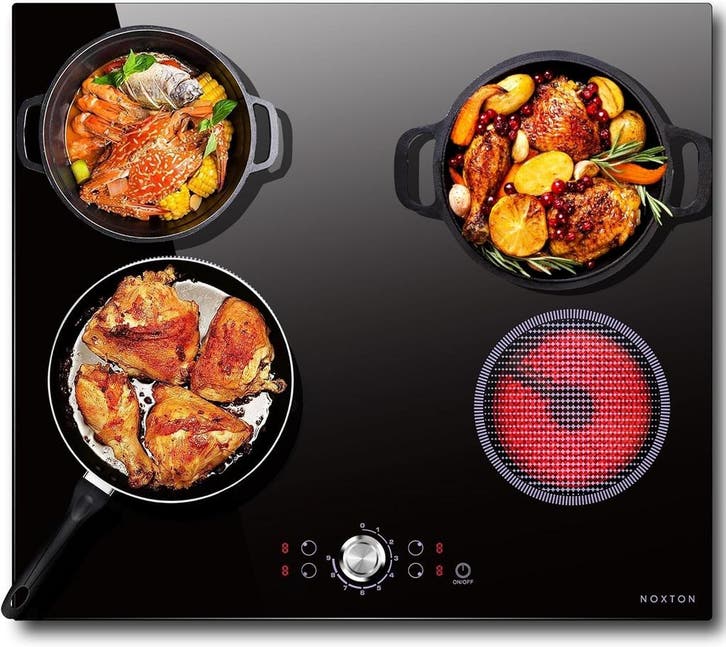 Touch Control Kookplaat | 35% Korting, Witgoed en Apparatuur, Fornuizen, Inbouw, 4 kookzones, Energieklasse A of zuiniger, Grill
