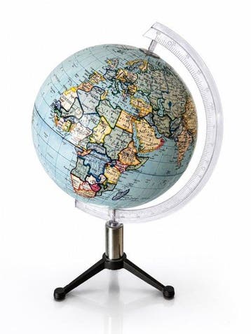 Celestial and terrestrial globes - Terrestrial Globe by