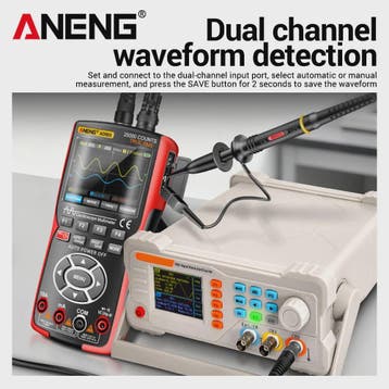 ANENG AOS03 Digitale Oscilloscope Multimeter met Signaalgene, Verzenden, Nieuw