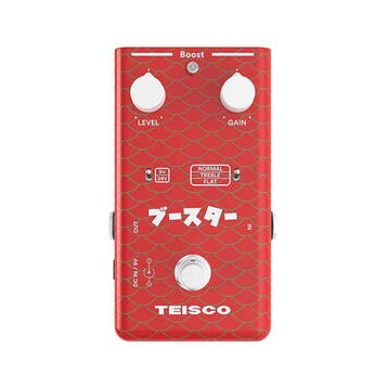 Teisco Boost FET boostpedaal met 9V/24V schakeling en, Muziek en Instrumenten, Effecten, Ophalen of Verzenden, Nieuw