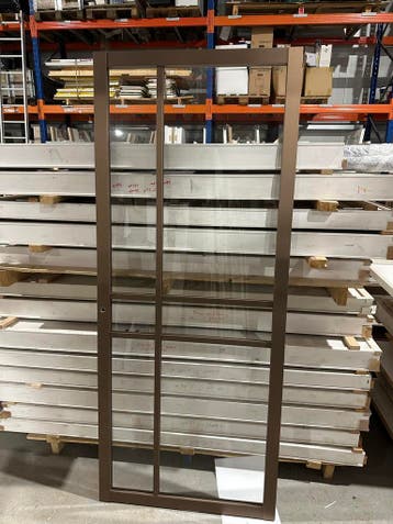 Svedex binnendeur NDB905 met blank glas 929 x 2245 stomp, 80 tot 100 cm, 215 cm of meer, Binnendeur, Nieuw