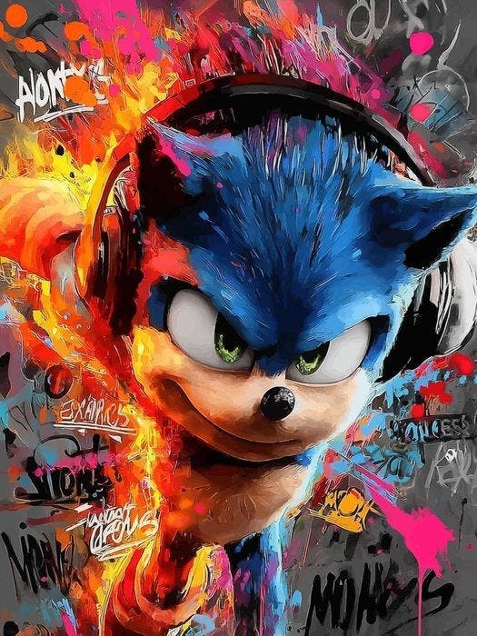 IPR Graph - Sonic DJ: El Erizos al Ritmo del Graffiti Pop, Spelcomputers en Games, Spelcomputers | Overige Accessoires