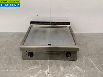 RVS Zanussi Gladde Bakplaat 80 cm 400V Horeca, Zakelijke goederen, Ophalen of Verzenden, Gebruikt