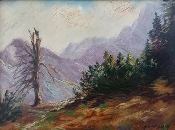 Max Heichele (1890-1979) - Berglandschaft
