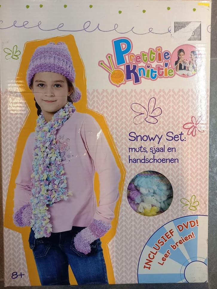Pretty Knittie Sneeuw set - leer zelf breien 4897018418110, Boeken, Overige Boeken, Gelezen, Verzenden