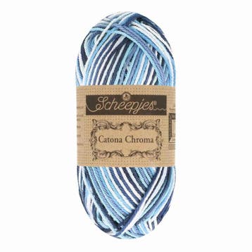 Scheepjes Catona Chroma 50gr - 014 Surf, Verzenden, Nieuw