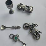 Beeldje, Diversen - 4 cm - zilver, .800 zilver, Antiek en Kunst