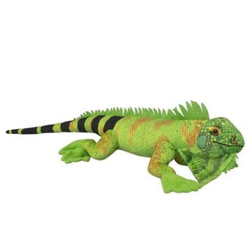 Nature Planet leguaan knuffel - pluche - groen - 62 cm, Verzenden, Nieuw