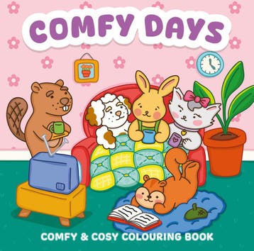 Comfy & Cozy - Comfy Days Kleurboek | Rebo Productions -, Verzenden, Nieuw