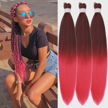 Pre-stretched Braiding Hair 26 Inch - Synthetische Haarverle, Verzenden, Nieuw