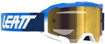Leatt Velocity 4.5 Crossbril Blauw / Brons (Lens: Iriz Bronz, Ophalen of Verzenden, Nieuw