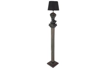 Vloerlamp DAVID 120cm sculptuur zwart - 48061, Ophalen of Verzenden, Nieuw