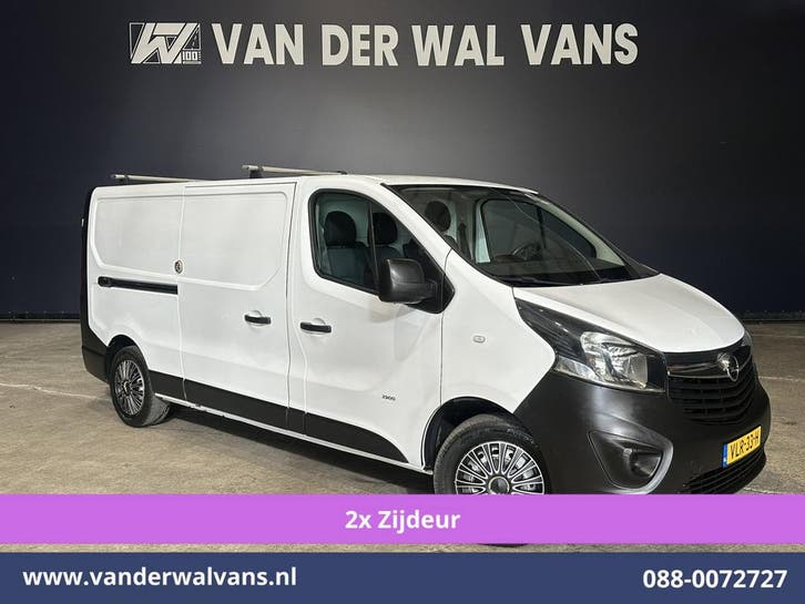 Opel Vivaro | 1.6 CDTI 120pk L2H1 Airco | 2x zijdeur |, Auto's, Bestelauto's, Onderhoudsboekje, Te koop, Handgeschakeld, Diesel