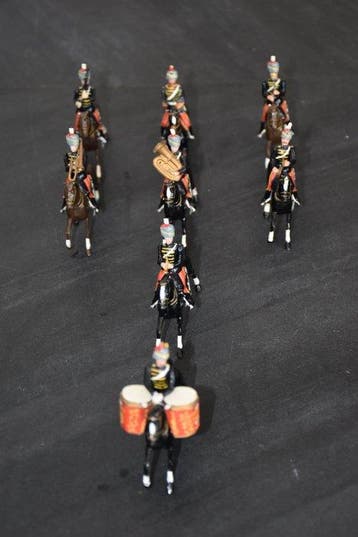 Britains - Speelgoedsoldaatje Hussar Band Members -, Kinderen en Baby's, Nieuw
