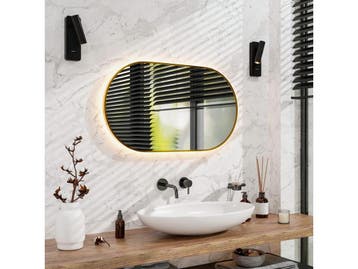 Mirlux Badkamerspiegel - LED Verlichting & Verwarming -, Huis en Inrichting, Overige Huis en Inrichting, Verzenden, Nieuw