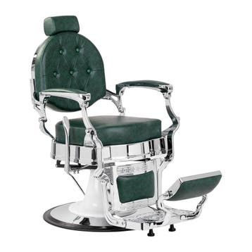 Gabbiano President Barber Chair Green – Professionele, Ophalen of Verzenden