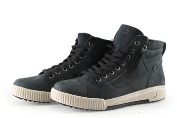 Rieker Veterboots in maat 39 Blauw, Overige typen, Zo goed als nieuw, Rieker, Verzenden
