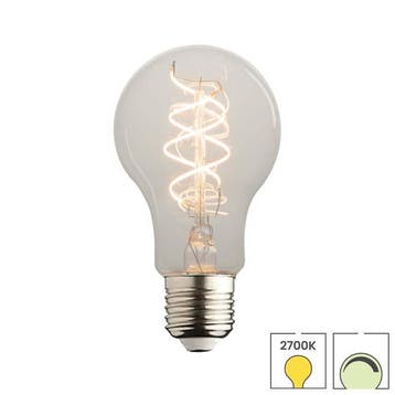 LED lamp E27 | 7.1 watt dimbaar | 2700K warm wit | Helder |, Verzenden, Nieuw, E27 (groot), Overige typen