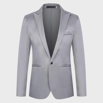 Luxe Heren Blazer - Slim Fit Zakelijk Casual Jasje, Verzenden, Nieuw