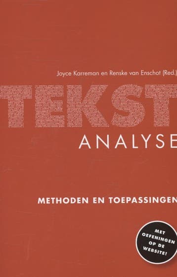 Tekstanalyse 9789023249818, Verzenden, Zo goed als nieuw