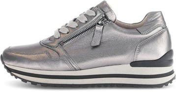 Gabor Dames Sneakers - Zilver 38.5 (Damesschoenen, Schoenen), Verzenden, Nieuw