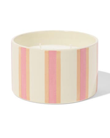HEMA Geurkaars 11x7cm keramiek tompouce, Verzenden, Nieuw, Roze