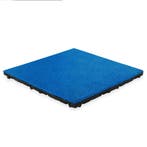 Rubber tegel met EPDM toplaag - 50 x 50 cm - 45 mm - Helder, Verzenden, Nieuw