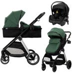 Lorelli Aspen Green 3-in-1 Combi Kinderwagen incl. i-Size, Verzenden, Nieuw