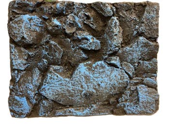 3D aquarium achterwand Os-55-4 Maat: 60x45x5.5cm (decoratie), Verzenden, Nieuw, Overige typen