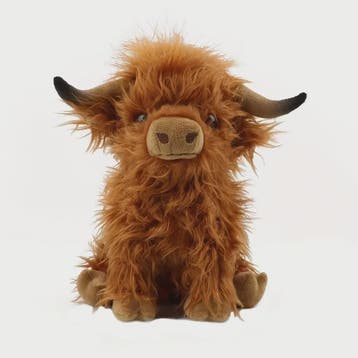 Schattige Highland Cow Pluche Knuffel - 25cm Zacht Speelgoed, Dieren en Toebehoren, Verzenden, Nieuw