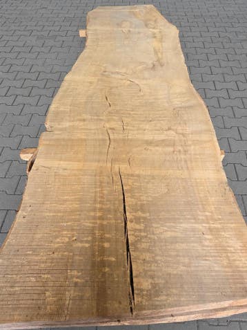 ACTIE RESTPARTIJ | Beuken tafelbladen | Boomstam | Tuintafel, Tuin en Terras, Tuintafels, Ophalen of Verzenden, Nieuw, Rechthoekig