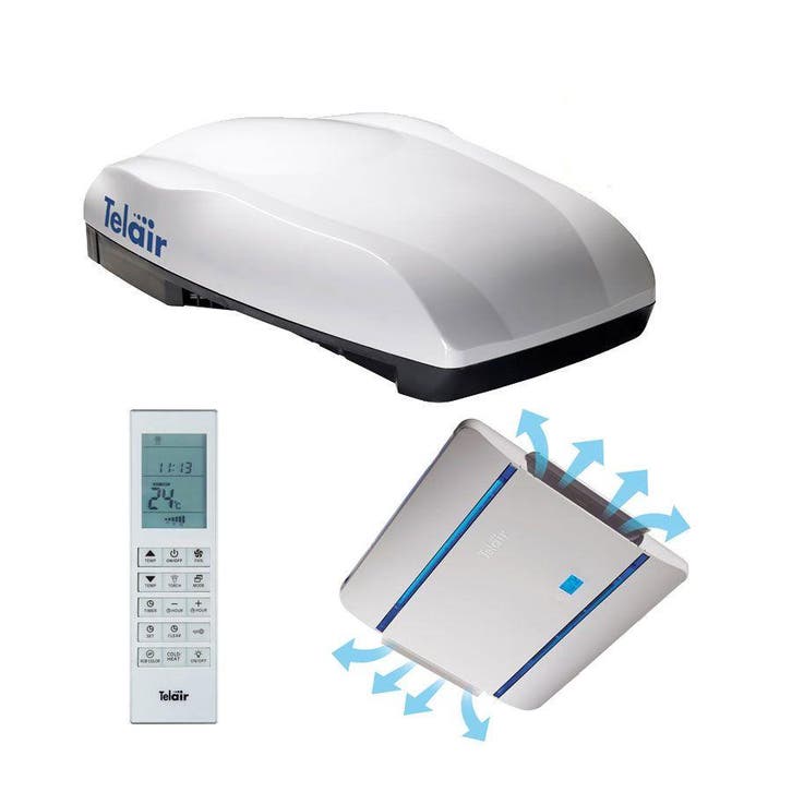 Telair Silent PLUS 5900H (Telair Dakairco, Dak Airco, Airco), Caravans en Kamperen, Kampeeraccessoires, Nieuw, Ophalen of Verzenden
