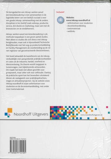 Inkoop: werken vanuit een ketenbenadering 9789001712105, Boeken, Verzenden, Gelezen