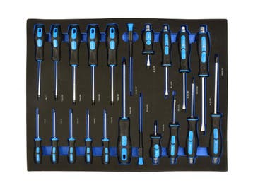 Schroevendraaiers In Foam Inlay - Schroevendraaier Set 21 De, Ophalen of Verzenden, Nieuw